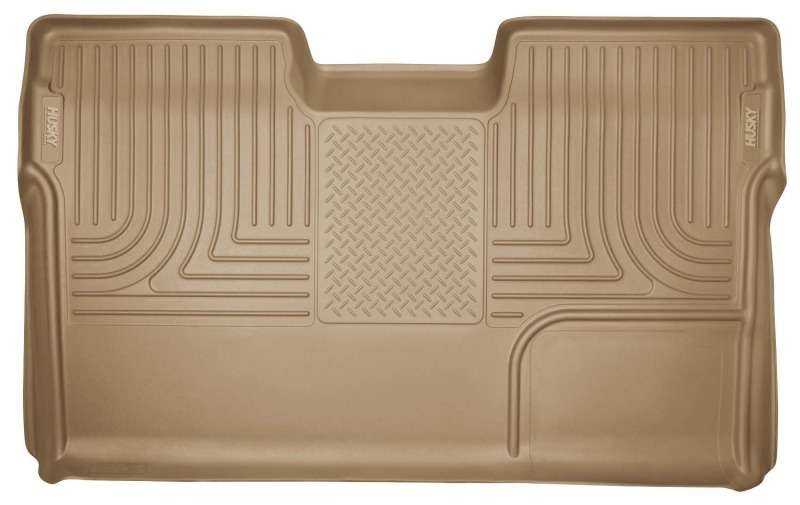 Ford F-150 Floor Liner - Rear - Husky Liners - WeatherBeater - Tan - `09-`12